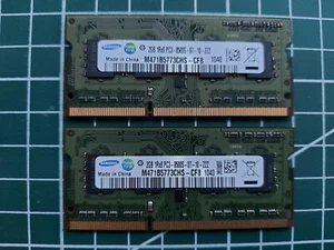 2 x Samsung M471B5773CHS-CF8 RAM 4GB (2 x 2GB) 1Rx8 PC3-8500S DDR3 Pair - Picture 1 of 2