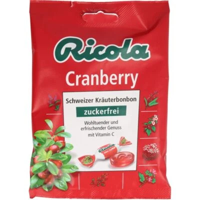 QUEISSER PHARMA GMBH & CO. KG Ricola O.Z.Beutel Caramelle Cranberry 75 G PZN09702011