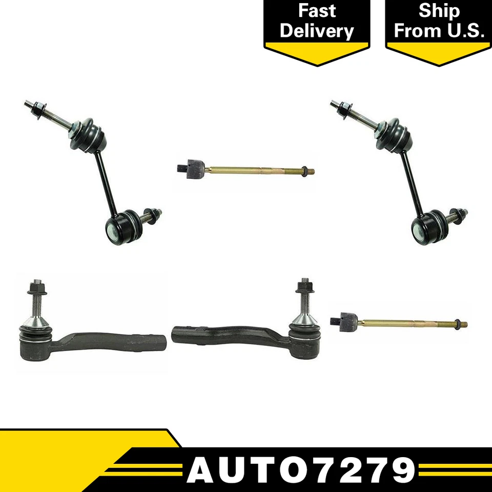 Barra estabilizadora de extremo de barra estabilizadora de amarre delantera Mevotech 6 piezas para Mercury Marauder 2003-2004 Foto 1 de 4