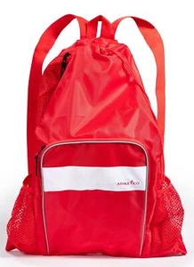 Mesh Swim Bag - Mesh Pool Bag With Wet & Dry Compartments for Swimming the Be... - Picture 1 of 7