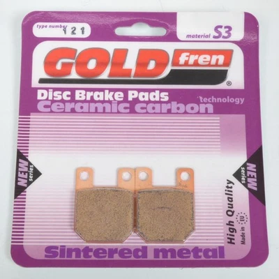 Plaquette de frein Gold Fren pour Moto Malaguti 50 Drakon Naked 2005 à 2009 ARD - Photo 1/2