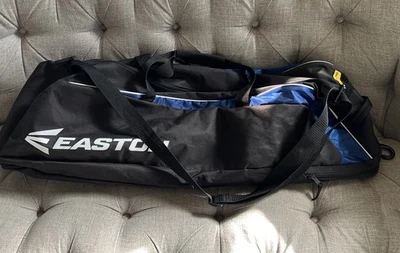 Easton Glove Zone 35" Béisbol Softbol Bate Bolsa Colgante Negro/Azul/Blanco  Foto 1 de 4