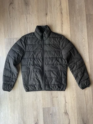Mango Men’s Black Puffer Jacket Spain Small - Image 1 of 4