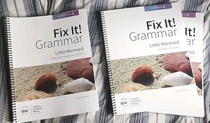 Fix It! Grammar Little Mermaid Teachers Manual 4 & Student Books Homeschool T161 - Picture 1 of 7