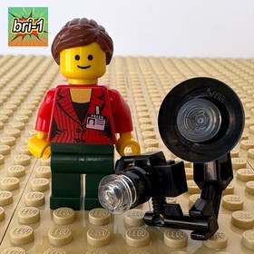 LEGO Creator, Town Hall: Press Woman Photographer, CAMERA, twn159, 10224, 2012