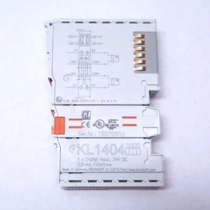 BECKHOFF KL1404 Digital Input Module 4-channel 24 V DC New - Picture 1 of 4