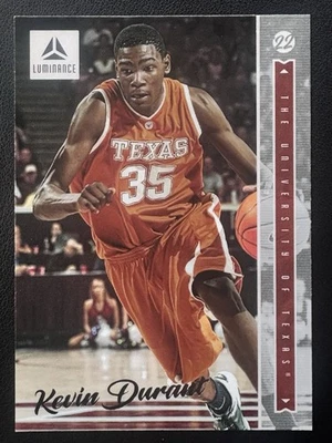 Kevin Durant - 2022 Panini Chronicles Draft Picks Luminance #47 -Texas Longhorns - Image 1 of 3