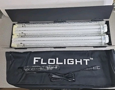 FloLight FL-110HM Fluorescent Video Studio Light with Bulbs Photography Light  - Image 1 of 4