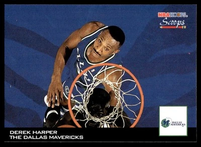 1993-94 Hoops Scoops Derek Harper Dallas Mavericks #HS6 - Image 1 of 2