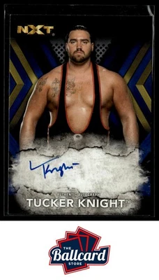 2017 Topps WWE NXT #RA-TK Tucker Knight Autographs Blue #/50 - Image 1 of 2