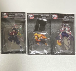 Demon Slayer Infinity Castle Fierce Battle Acrylic Stand Complete set of 3 Japan - Picture 1 of 5