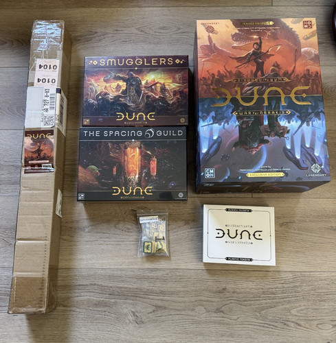 Jeu De Société Dune: War For Arrakis Kickstarter Edition - Édition Carryall Avec Stretchgoals - Neuf EN