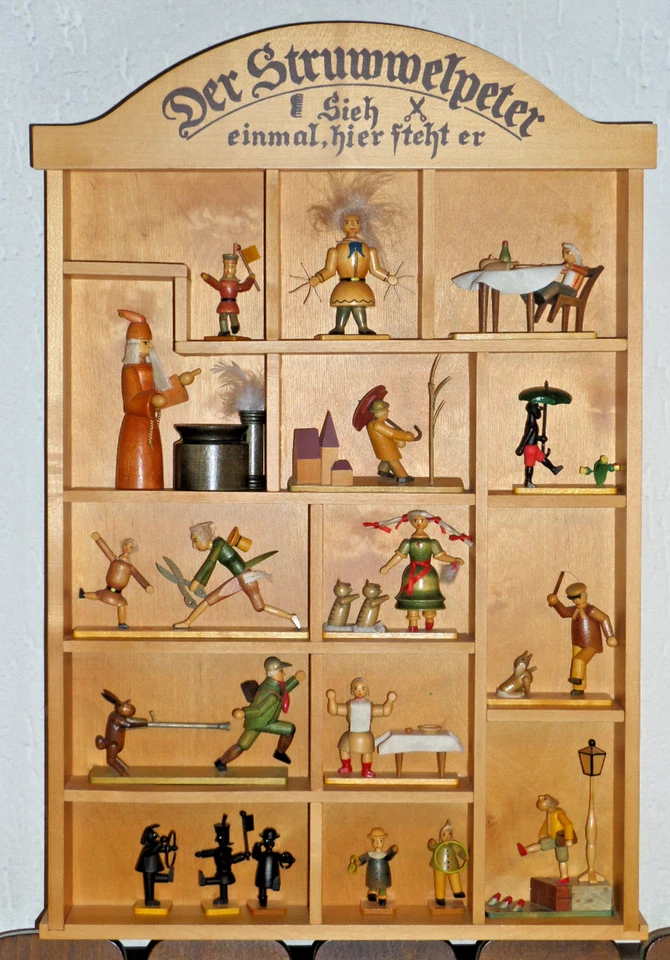 Christian Ulbricht Struwwelpeter Auswahl Seiffen Erzgebirge shock-headed Peter 1 - Bild 1 von 1