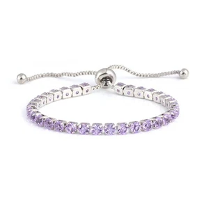 Women Girls Adjustable Bracelet Rare Earth Glass Alloy Cuff Bangle Jewelry Decor - Picture 1 of 12