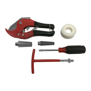 6Pc Set Universal Sprinkler Tool Kit Seal Tape PVC Cutter Nipple Extractor - Picture 1 of 10