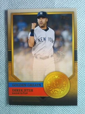 2012 Topps - Derek Jeter #GG-28 - Golden Greats - Image 1 of 2