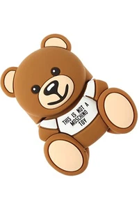 Moschino Teddy Coque Air Pods Pro, Bear Shape, " This Is Not A Toy " Logo - Photo 1 sur 2