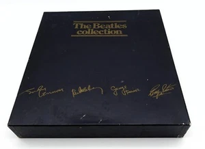 The Beatles Collection 14 x Vinyl LP Record OZ Blue Box Set 1978 w/ Promo Flyer - Picture 1 of 22