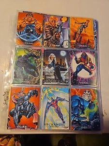 1992 Marvel Masterpieces Cards COMPLETE SET W/ WOLVERINE SILVER SURFER SPECTRAš„ - Picture 1 of 12