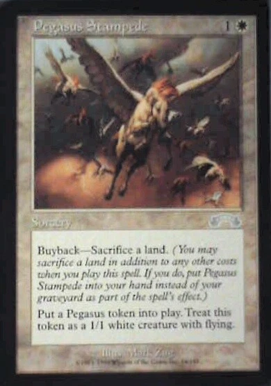 Pegasus Stampede - Exodus: #14, Magic: The Gathering Nm R110 - Image 1 of 1