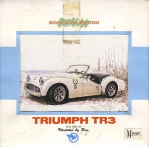 [GOODS] Triumph TR3 Jigsaw Puzzle 108pcs Bow illustration Japan - Imagen 1 de 4