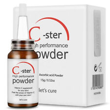 Let's Cure C-Ster High Performance Whitening 100% Vitamin C Powder 15g