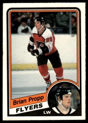 1984-85 O-Pee-Chee Brian Propp Philadelphia Flyers #166 - Image 1 of 2