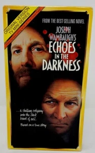 Echoes In the Darkness (VHS, 1990) TV Miniseries Crime Murder Joseph Wambaugh - Picture 1 of 4