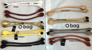 O bag Henkel Griffe Riemen kurz für Handtasche Tasche Neu Obag