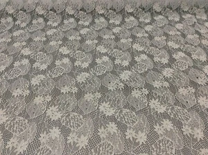 Hardy's Textile30%Nylon55%Cotton5%Rayon10%Poly Stretch Lace Fabric145cm(52-7088) - Picture 1 of 3