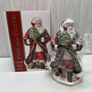 Figura musical de Papá Noel Fitz and Floyd Chalet 10,25" "O Christmas Tree" - Imagen 1 de 16