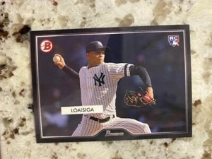2019 TOPPS ON-DEMAND SET 7 55 BOWMAN ROOKIE CARD YANKEES JONATHAN LOAISIGA #24 - Picture 1 of 1