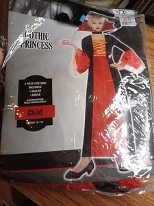 New Gothic Princess Vampire Child Size Large 12 - 14 Dress-up Halloween Costume - Picture 1 of 6