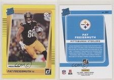 2021 Panini Donruss Rated Press Proof Yellow Pat Freiermuth #281 Rookie RC