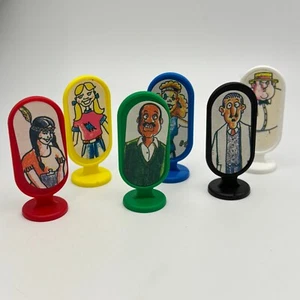 Where in the World is Carmen Sandiego 6 Henchman Tokens 1992 Replacement Pieces - Picture 1 of 1