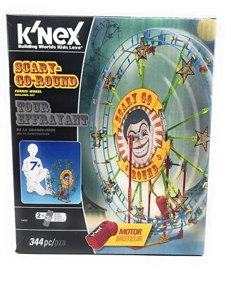 K'nex Scary-Go-Round Ferris Wheel 344-Piece Building Set for Thrilling Fun NWB - Image 1 of 4