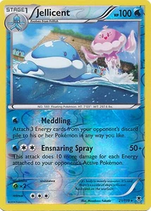HOLO INVERSO Jellicent 21/119 XY Phantom Forces PERFECTO ¡COMO NUEVO! Pokémon - Imagen 1 de 1