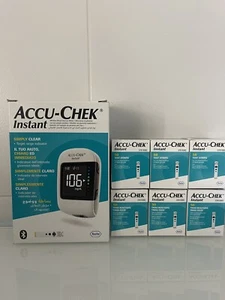 Tiras Roche Accu-Chek Instant 50 Tiras Reactivas (6 Cajas) + Glucometro - Imagen 1 de 1