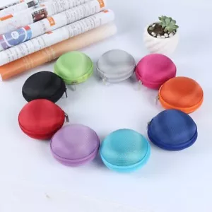 Headphone Case USB Cable Organizer Earphone Storage Box Earphone Protective Bag - Picture 1 of 22