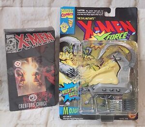1994 Mojo The Evil Mutants Figure toybiz X-MEN X-force Wild "Whip" Tail +use VHS