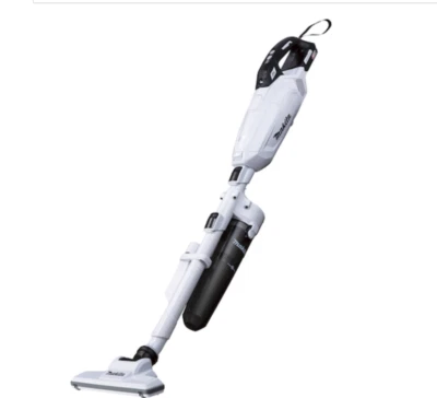 Makita Cordless Cleaner CL002GZCw (Body Only) white Lockable Cyclone Attachment - Image 1 of 4