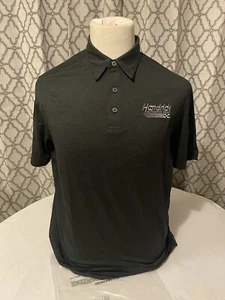 Hendrick Automotive Group Motor Sports Collection Polo Shirt Men GRAPHITE NEW M - Picture 1 of 3