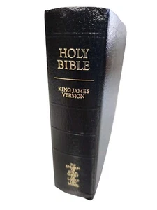 HOLY BIBLE KJV Church Of JESUS CHRIST Of Latter Day Saints GENUINE LEATHER 1979 - Picture 1 of 16