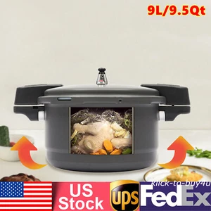 Olla a presión Canner Olla a presión 9L/9,5 cuartos de galón Capacidad Olla de cocción rápida - Imagen 1 de 24