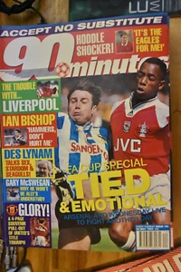 90 Minutes Football Magazine 155 May 1993 FA Cup Man Utd Title Bishop Lynam VGC - Picture 1 of 1