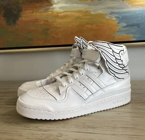 Adidas Forum Hi x Jeremy Scott Wings 4.0 Triple Blanco GX9445 Para Hombre Talla 9 - Imagen 1 de 15