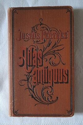 Atlante Tascabile Del Mondo Antico Atlante Antico Di Justus Perthes Ed. 1907 • 30€