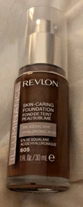 Revlon Illuminance Skin-Caring Liquid Foundation 605 Rich Mahogany Neu! Versiegelt - Bild 1 von 1