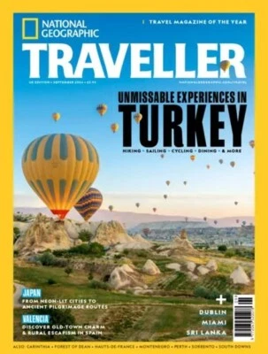 National Geographic TRAVELLER Magazine Issue 125 September 2024/ TURKEY - Image 1 of 3