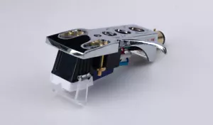 Mirror Chrome Headshell & Cartridge for Technics SL1200, SL1210, SL1600, SL1610 - Picture 1 of 6